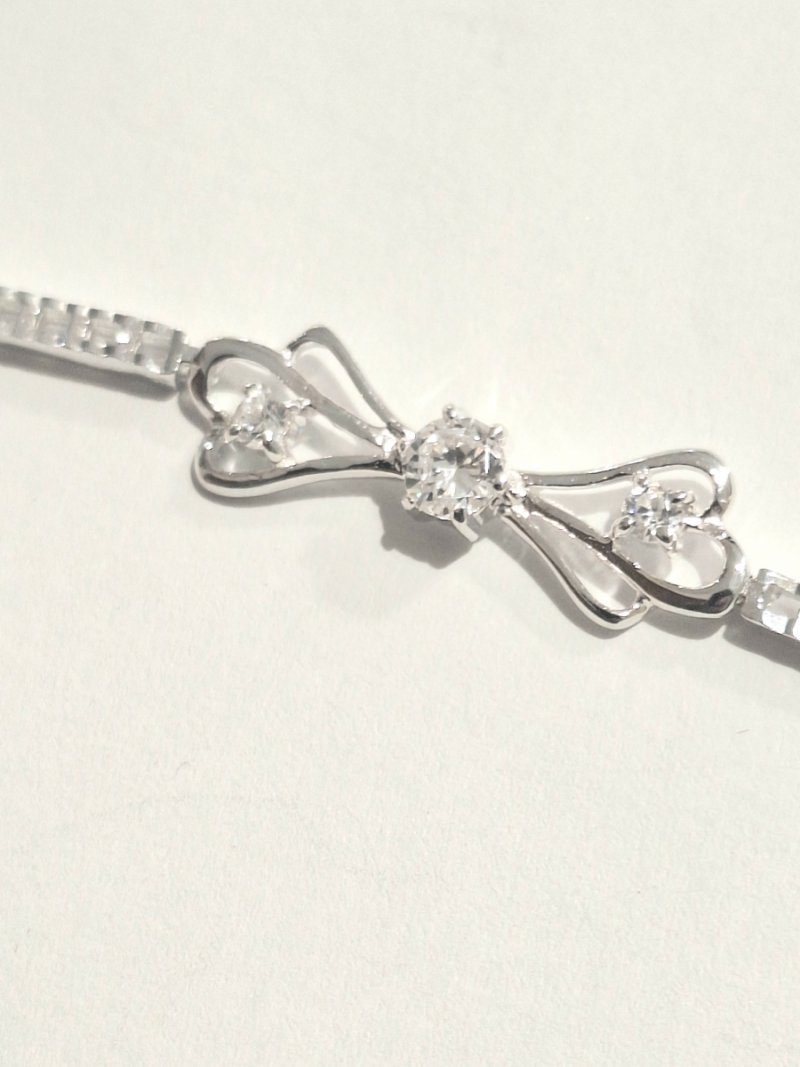 Bransoletka srebrna 925 delikatna 6.2g długa