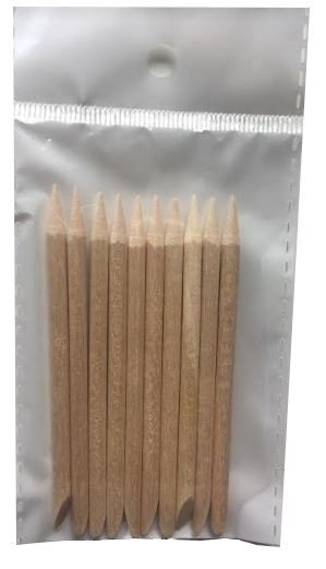  Patyczki do manicure z drzewa pomarańczowego MINI 7,5 cm 10 sztuk 