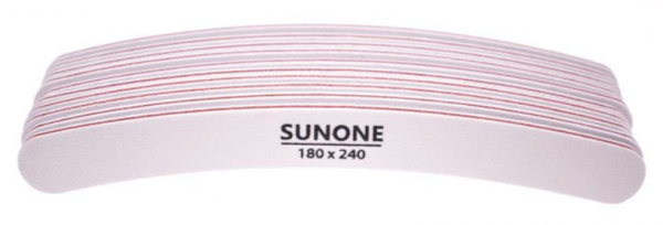 Pilnik biały banan 180/240 Sunone  10sztuk 
