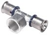 Wavin Pex trójnik 20x3/4 gw Tigris M1 Zaprasowywany