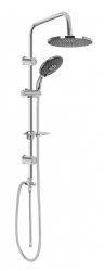 Zestaw natryskowy LUX z deszczownicą prysznicową 220 mm 5-funkcyjna