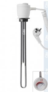 Grzałka do bojlera 3 kW 5/4 z termostatem Galmet Kospel
