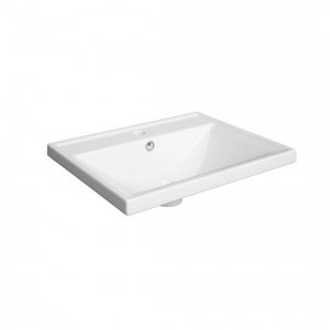 Umywalka Barcelona 50 Defra Ceramiczna biała meblowa 50x40 cm