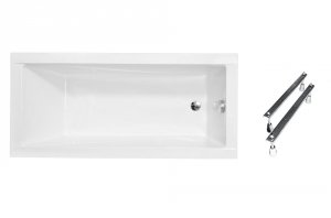 Besco Modern wanna akrylowa 160x70 prostokątna