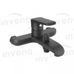 Invena Siros bateria wannowa czarna TREND