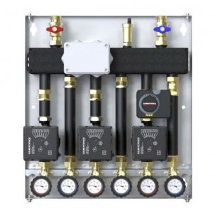 Defro DCM 20 grupa mieszająca ze sprzęgłem hydraulicznym do 35 kW 3 obiegi
