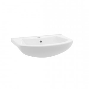 Umywalka Defra Tomaso 65 Ceramiczna biała meblowa 65x40 cm