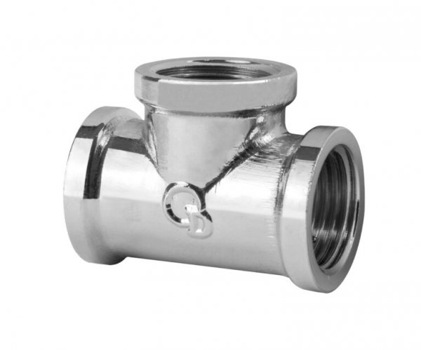 Trójnik chromowany 3/4&quot;