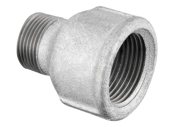 Złączka nakrętno-wkrętna ocynkowana 1x1/2 redukcja