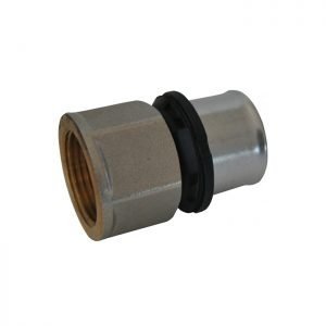 Złączka zaciskana Pex 20x1/2&quot; GW zaprasowywana mocna