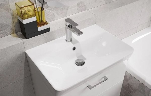 Bateria umywalkowa Cersanit Verso z korkiem klik-klak 