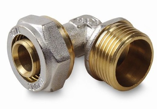 Kolano Pex 20x3/4 GZ skręcane Alupex wzmocnione