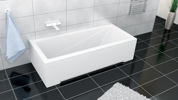 Besco Modern wanna akrylowa 120x70 prostokątna