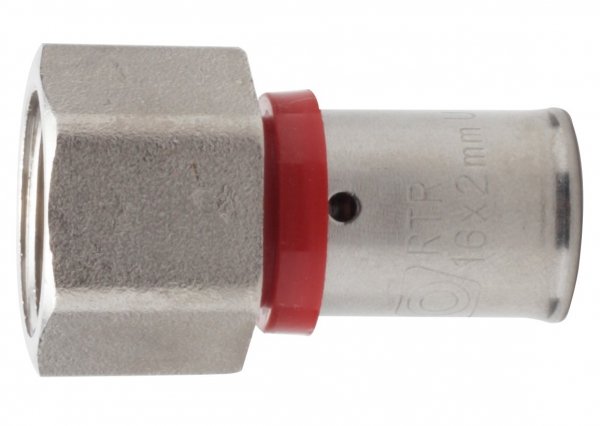 Złączka Zaciskana Pex 25x1/2 GW zaprasowywana mocna