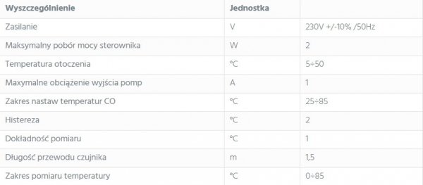Tech ST-20 Sterownik pompy obiegowej