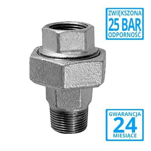 Śrubunek Ocynkowany 1 1/4 płaski WZ nr7 5/4