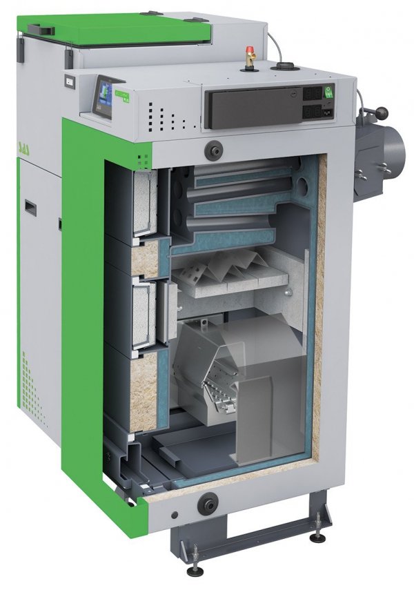 SAS Bio Compact Plus 20 kW kocioł na pelet o podwyższonym standardzie