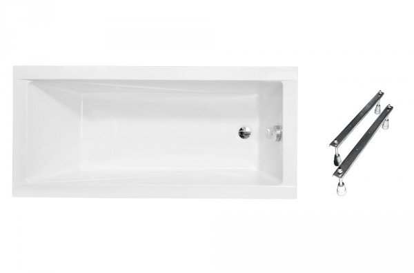 Besco Modern wanna akrylowa 160x70 prostokątna