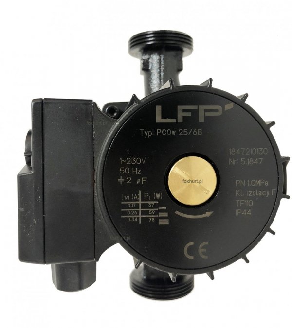 Pompa obiegowa 25/60 LFP Leszno PCOw
