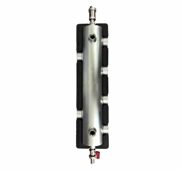 Sprzęgło hydrauliczne z rozdzielaczem 2 obiegi ocieplone max 60 kW