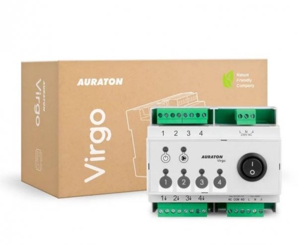 Auraton Virgo 4D PRO listwa sterująca ogrzewania podłogowego przewodowa