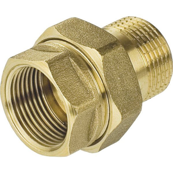 Śrubunek mosiężny 5/4&quot; wzmocniony z oringiem