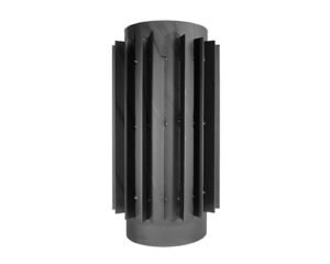 Radiator stalowy do kominka fi 150 mm 50 cm