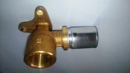 Oventrop Cofit P Kolano zaprasowywane 20x1/2 GW z wieszakiem