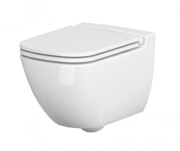 Miska WC wisząca Cersanit Caspia Clean On Muszla WC do stelaża + deska 