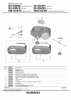 Osłona Shimano napędu DU-E6001 45 stopni