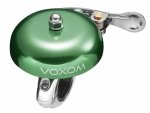 Dzwonek rowerowy Voxom KL4 Portland — zielony, 57 mm