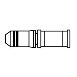 Piny łańcucha Shimano HG 10rz (3szt)