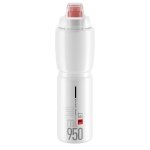 Bidon ELITE Jet Plus Clear Red logo 950ml