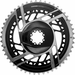 Zestaw tarcz SRAM RED AXS E1 46/33T Direct Mount — czarno-srebrny