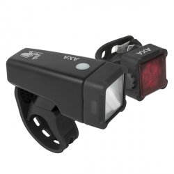 Zestaw lampek rowerowych AXA Niteline T4-R