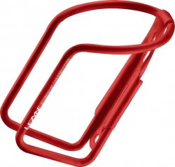Koszyk na bidon Lezyne Alloy Power Cage — czerwony, aluminiowy