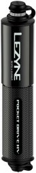Pompka ręczna Lezyne CNC Pocket Drive HV — czarna, 90 PSI