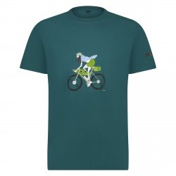 Koszulka Shimano SENTIERO LTD — męska, głęboki oceaniczny, rozmiar XL