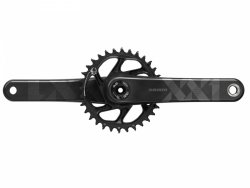 Korba SRAM XX1 Eagle Fat Bike 5 DUB 175 mm 30T DM — czarna