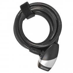 Zabezpieczenie OXF KeyCoil10 czarne 10 mm x 1800 mm