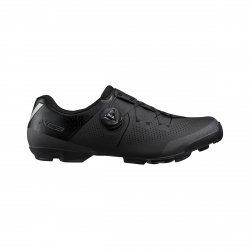 Buty MTB Shimano SH-XC302 Wide — czarne, męskie, 44 (27,8 cm)
