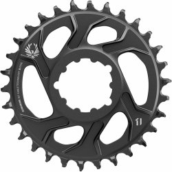 Tarcza SRAM X-Sync 2 Eagle 32T — Direct Mount (3-bolt), aluminium, Lunar/Polar Grey, offset 3 mm