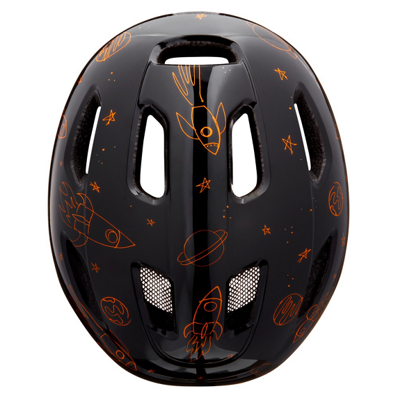Kask dziecięcy Lazer Pnut KinetiCore — Flying Rocket, rozmiar Uni (46–52 cm)