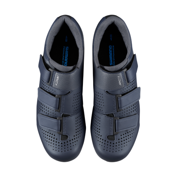 Buty szosowe Shimano SH-RC100 niebieskie, rozmiar 44