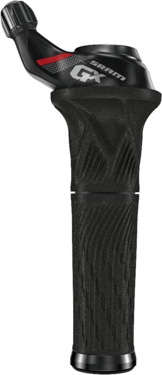 Manetka obrotowa SRAM GX Grip Shift 11-rz tył czarna — Lock-On