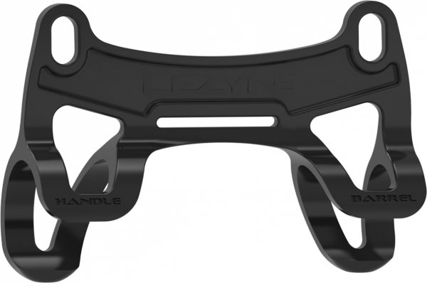 Pompka ręczna Lezyne Grip Drive HP Small — srebrna, 120 PSI (18,6 cm)