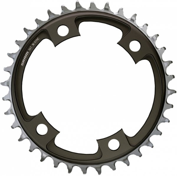 Tarcza SRAM Road X-SYNC 40T 107BCD — Blast Black (1x12)