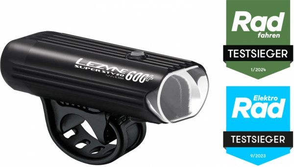 Lampka przednia Lezyne Super StVZO 600+