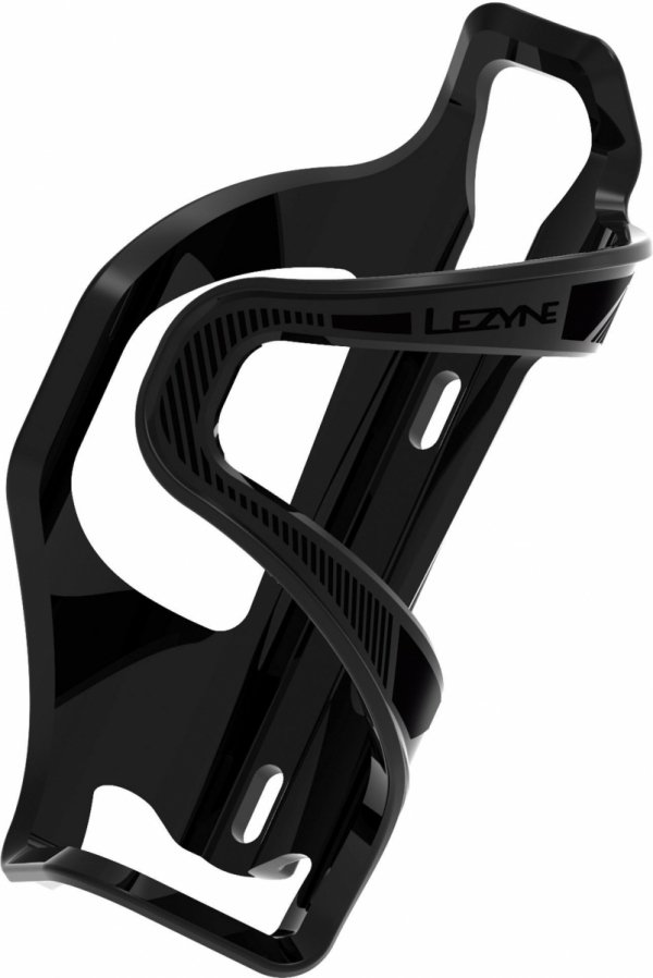 Koszyk na bidon Lezyne Flow Cage SL-L Enhanced — czarny, lewostronny