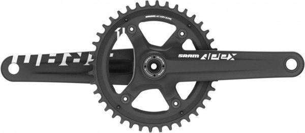 Korba SRAM Apex 1 GXP — czarna, 172,5 mm, zębatka X-SYNC 42T
